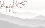 水墨远山