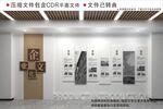 现代创意发展历程企业文化墙
