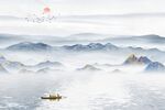 中式山水画