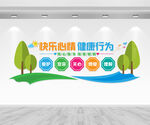 心里健康文化墙