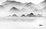 爆款 最新灰色山水 TiF分层