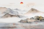山水画