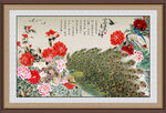 牡丹国画 