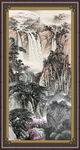山水国画 