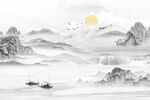 新中式山水画