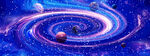 长幅高清宇宙旋涡星空
