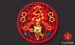2024龙年高端窗花贴门贴