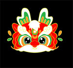 卡通龙头