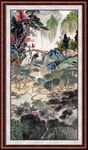 山水国画 