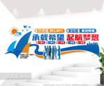 帆船创意企业办公室励志标语口号