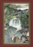 客厅山水画 