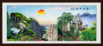 泰山风景画