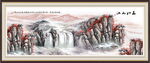国画风景如画山水画