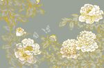 写意花鸟壁纸壁画
