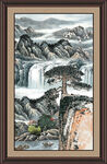 装饰山水画