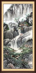 巨幅山水画