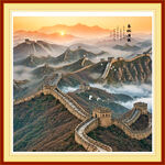 万里长城国画
