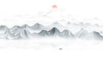 抽象水墨画背景墙