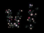 手绘花 