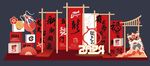 合影区