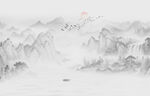 新中式水墨画