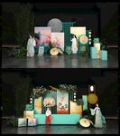 美陈中国风国潮DP点