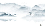 高端 意境高档山水 Tif分层