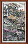 风景山水画 