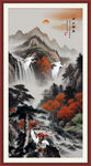 玄关山水画