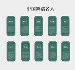 中国舞蹈名人