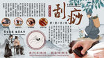 刮痧背景墙