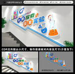 实验室楼梯文化墙