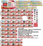 中国精神宣传海报展板 精神谱系