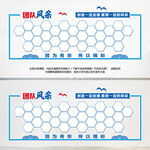 团队风采照片墙