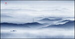 水墨山水画