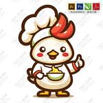 竖起大拇指的卡统鸡厨师