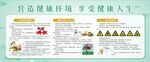 健康生活方式宣传栏
