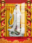 乘龙观音 