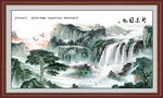 风景壁画 山水壁画