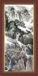 中国画山水 