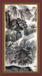 大厅山水画 