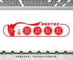 增强四个意识