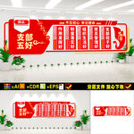 五好党支部文化墙