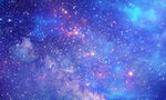 蓝色宇宙星空背景