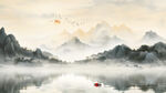 山水风景背景