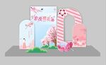 樱花节美陈