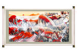 万里长城国画