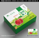 桃子包装 水蜜桃礼盒设计