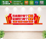 两个确立两个维护文化墙