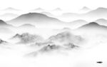 高端 新传灰色山水 TiF分层